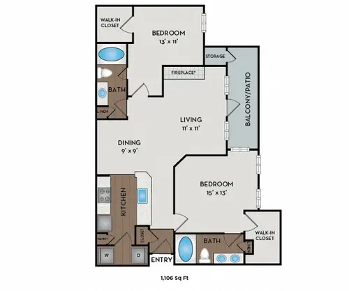 Villas at Stonebridge Ranch McKinney Floorplan 5