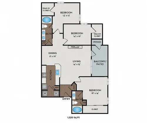 Villas at Stonebridge Ranch McKinney Floorplan 7