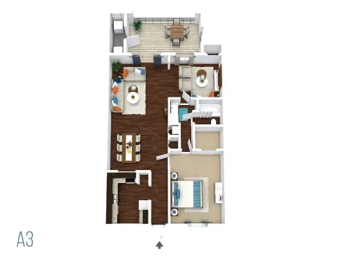 Villas at Waterchase Lewisville FloorPlan 3
