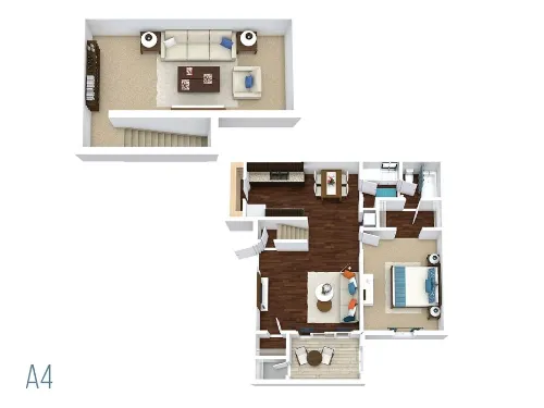 Villas at Waterchase Lewisville FloorPlan 4