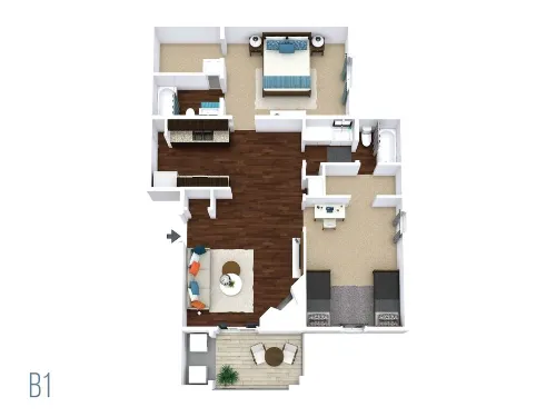 Villas at Waterchase Lewisville FloorPlan 5