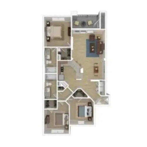 Villas of Vista Ridge Lewisville FloorPlan 15