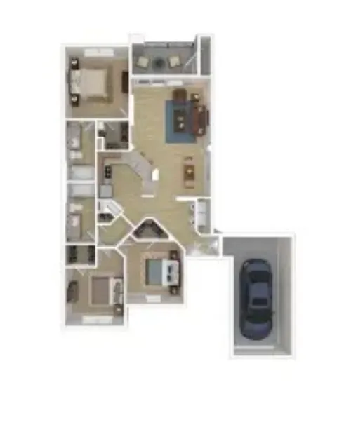 Villas of Vista Ridge Lewisville FloorPlan 16