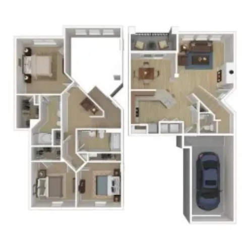 Villas of Vista Ridge Lewisville FloorPlan 18