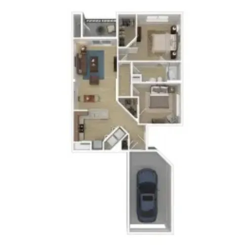 Villas of Vista Ridge Lewisville FloorPlan 8