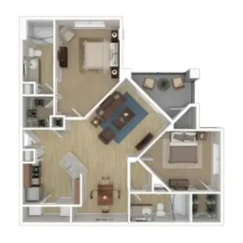 Villas of Vista Ridge Lewisville FloorPlan 9