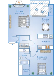 Vine on North Park Grapevine Floorplan 2