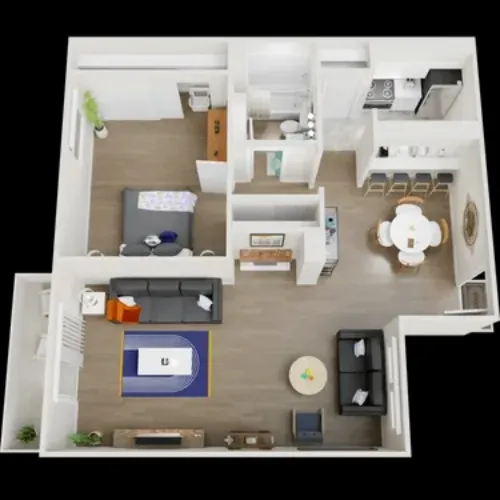 Vista Buena Apartments floor plan 1