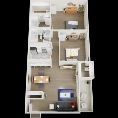 Vista Buena Apartments floor plan 10
