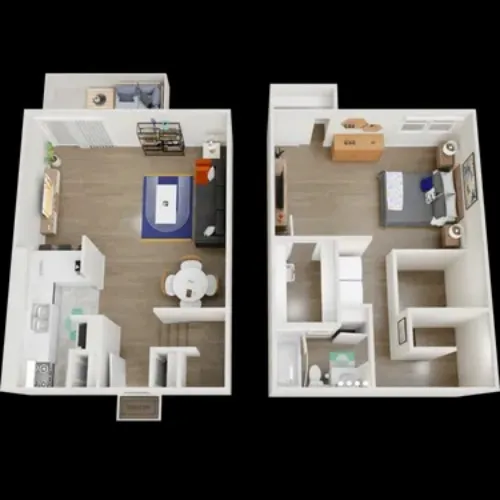 Vista Buena Apartments floor plan 6