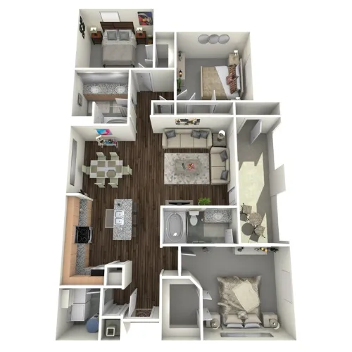 Vue Castle Hills Lewisville FloorPlan 12