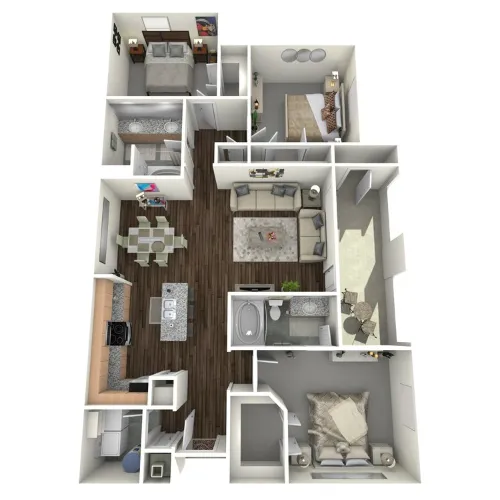 Vue Castle Hills Lewisville FloorPlan 13