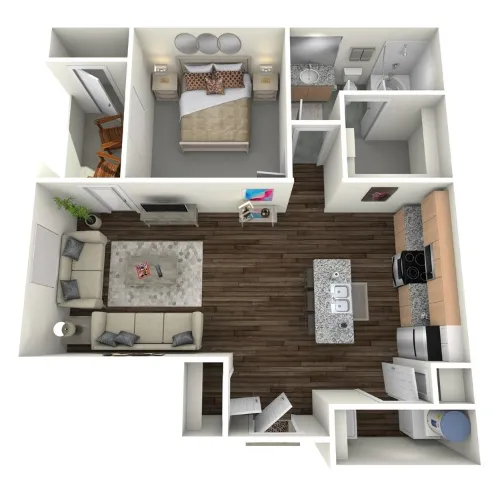 Vue Castle Hills Lewisville FloorPlan 4