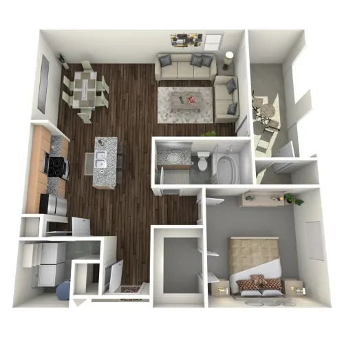 Vue Castle Hills Lewisville FloorPlan 5
