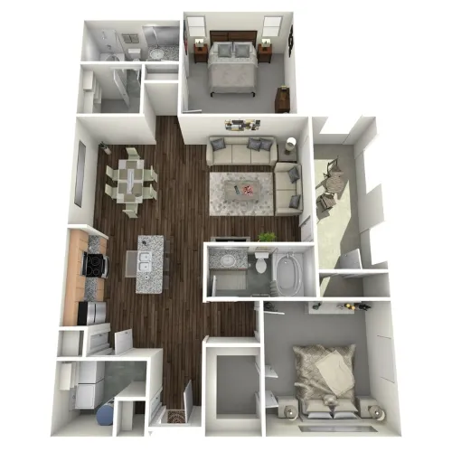Vue Castle Hills Lewisville FloorPlan 8