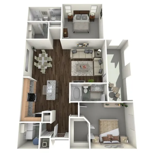 Vue Castle Hills Lewisville FloorPlan 9