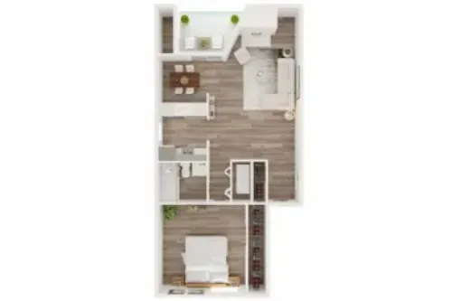 Water Ridge Apartments Irving FloorPlan 3