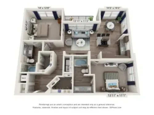 Waters Edge at Mansfield FloorPlan 12
