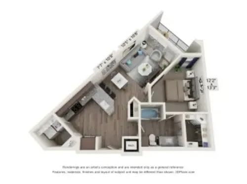Waters Edge at Mansfield FloorPlan 2