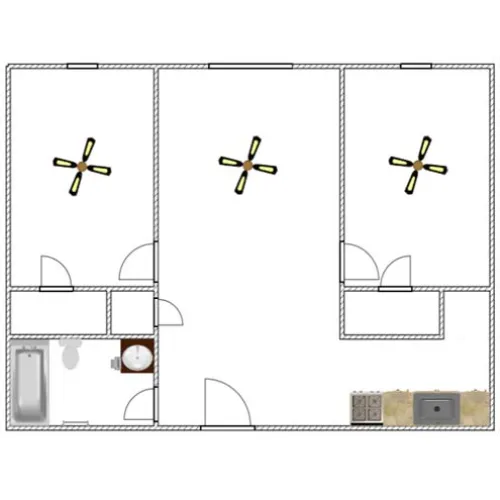 Watertower Villas Irving FloorPlan 4