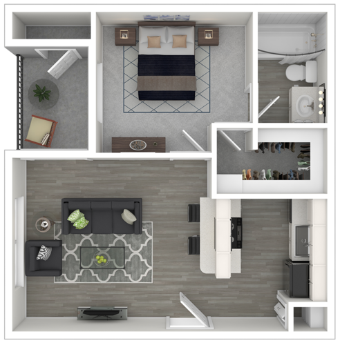 Westgate Apartments Irving Floorplan 3