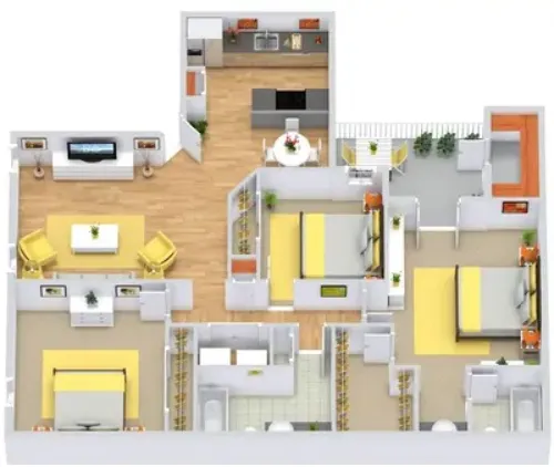 Windchase Grand Prairie FloorPlan 8