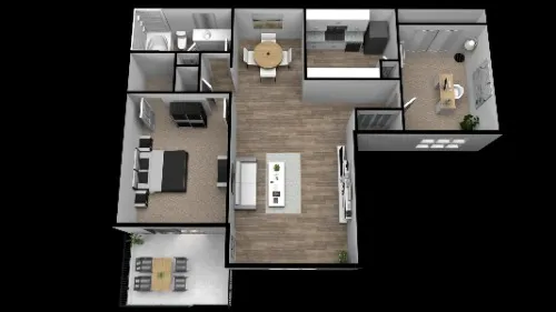 Windham Chase Richardson floor plan 1