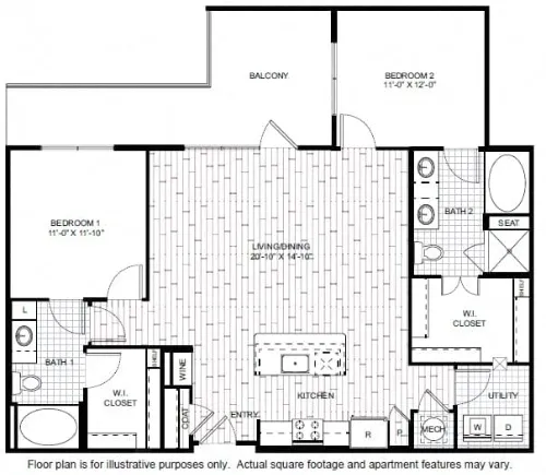 Windsor CityLine floor plan 4