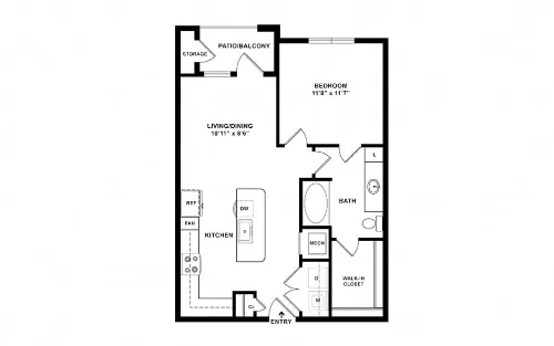 Windsor Lakeyard District The Colony FloorPlan 4