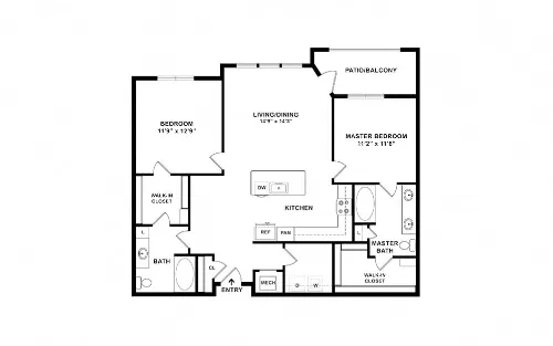Windsor Lakeyard District The Colony FloorPlan 8