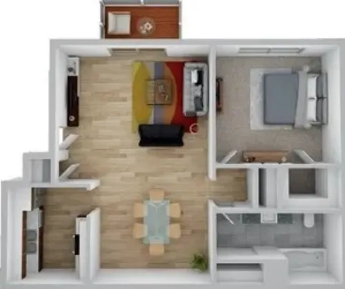 Zander Park Irving FloorPlan 1