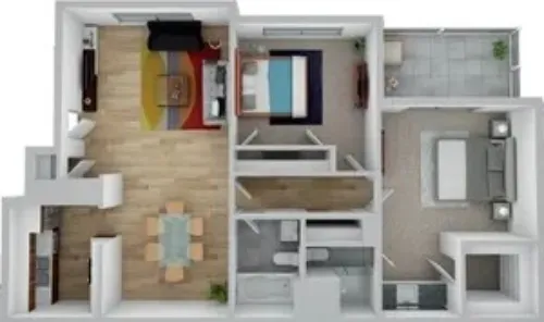 Zander Park Irving FloorPlan 2
