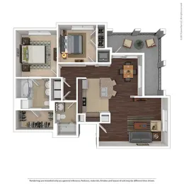 mckinney pointe Floorplan 6