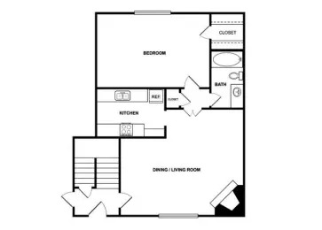 19Twenty Apartments Denton FloorPlan 1