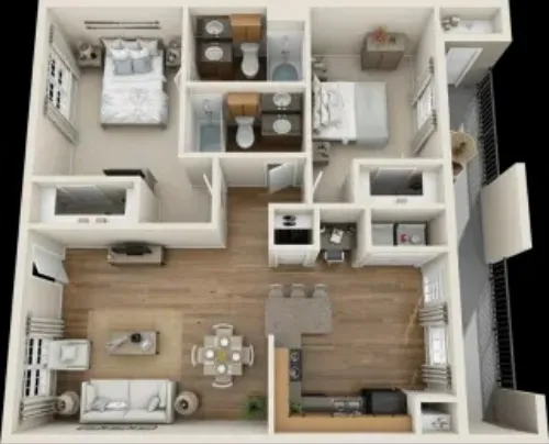 2700 Oak Moor, Arlington, TX 76010, United States FloorPlan 6