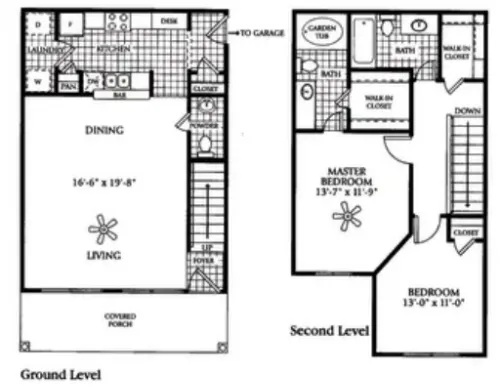 2803 Riverside Apartments Grand Prairie FloorPlan 10