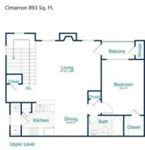 2803 Riverside Apartments Grand Prairie FloorPlan 4