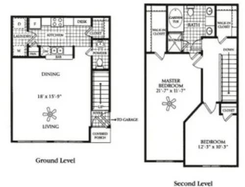 2803 Riverside Apartments Grand Prairie FloorPlan 8