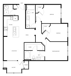 35 West at Champions Circle Apartments Fort Worth FloorPlan 5