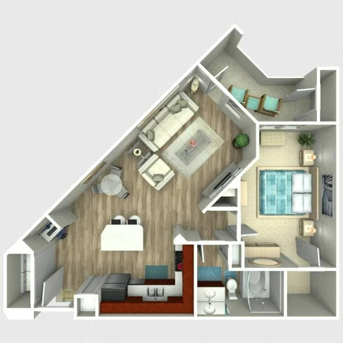 404 Border Arlington FloorPlan 3