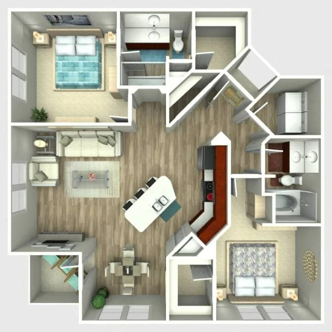 404 Border Arlington FloorPlan 6