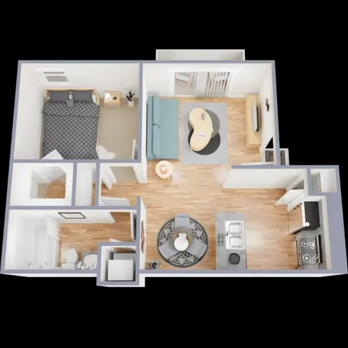 6 Eleven Lamar Arlington floor plan 2