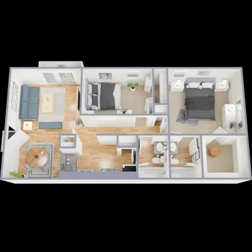6 Eleven Lamar Arlington floor plan 4