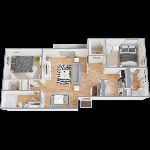 6 Eleven Lamar Arlington floor plan 5