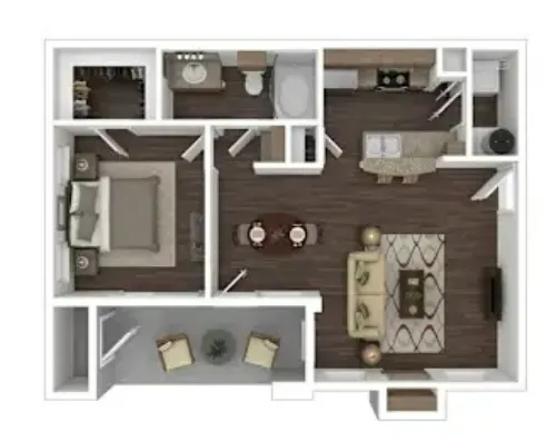 Addison Park Arlington Floorplan 1