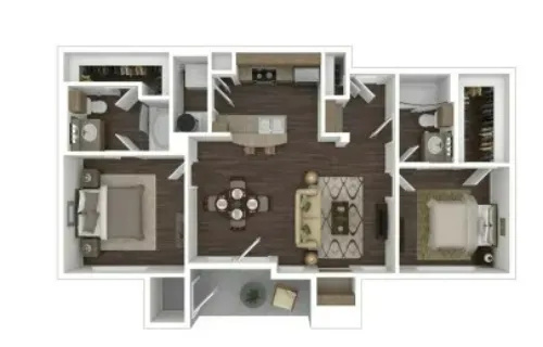 Addison Park Arlington Floorplan 2