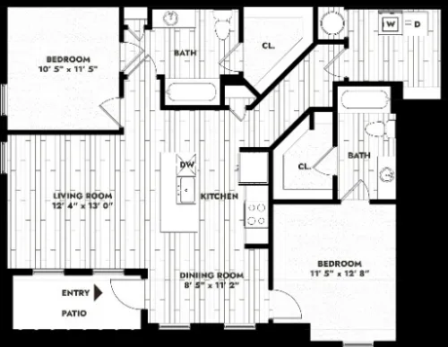 Alta Marine Creek Fort Worth FloorPlan 5