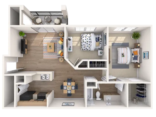 Arbrook Park Arlington FloorPLan 5