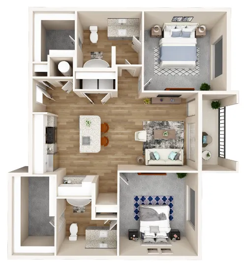 Ascend at Chisholm Trail Fort Worth Floorplan 4