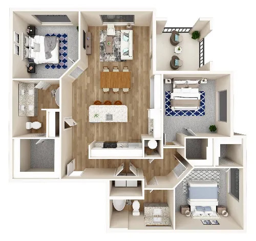Ascend at Chisholm Trail Fort Worth Floorplan 7